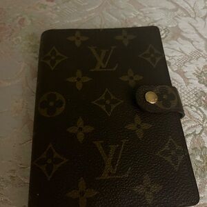 Louis Vuitton Brown Monogram calendar an card holder
